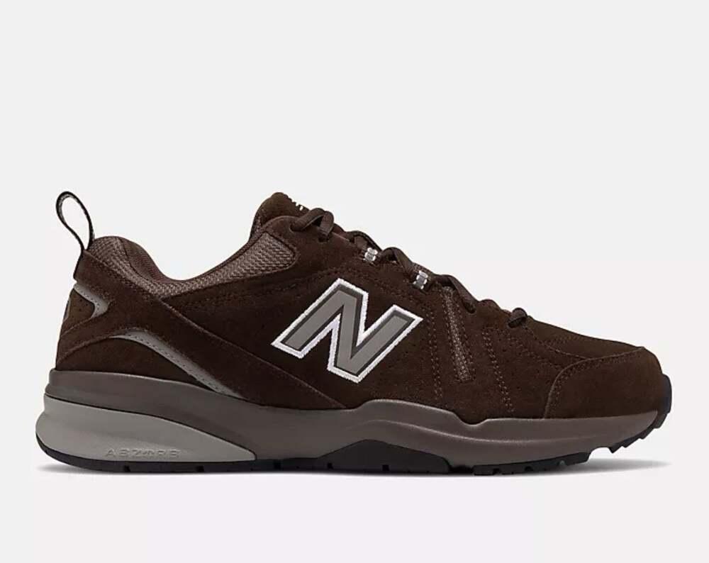 New Balance 608v5 Men’s 12 4E Extra Wide Brown Suede Training Shoes MX608UB5 NEW
